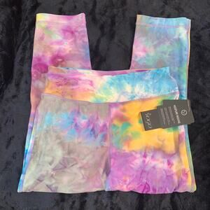 NWT VOGO ATHLETICA TIE DYE YOGA MOISTURE WICKING ACTIVEWEAR LEGGINGS S